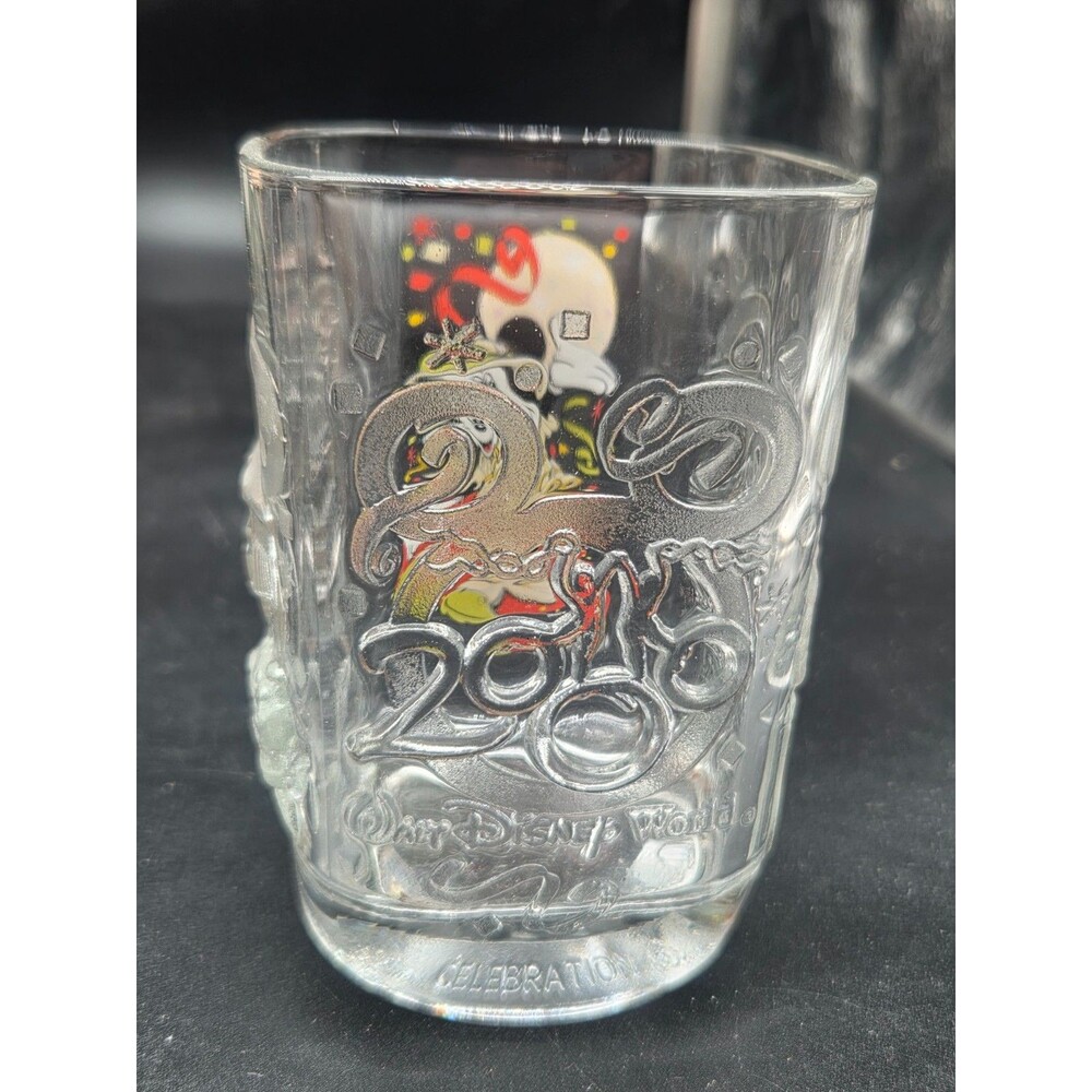 Walt Disney World McDonalds SAFARI Mickey Mouse Year 2000 Celebration Glass - Picture 9 of 10